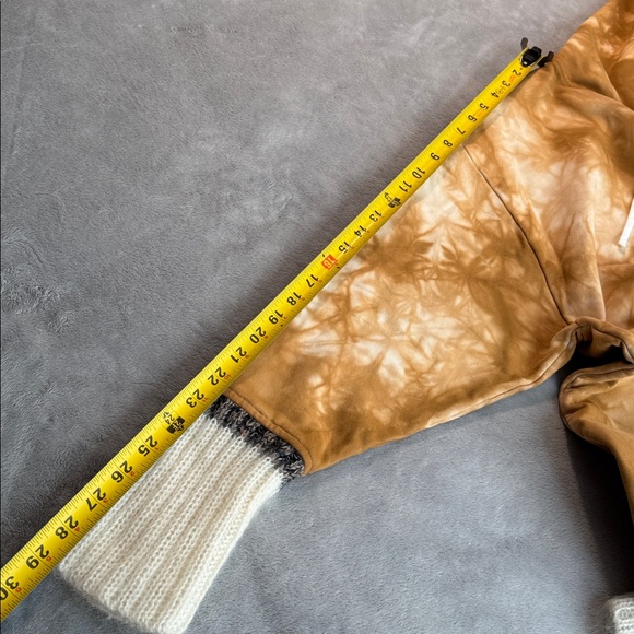 NWOT 3.1 Phillip Lim Mohair-Trim Tie-Dye Hoodie Size Medium - Picture 16 of 17